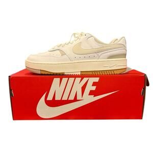 NIB NIKE Gamma Force Sneakers, White/Phantom-Light Bone, Women’s Size 9.5